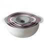 5PCS Nesting Bowl Colander Juicer Set