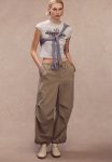 Parachute Trousers - Beige
