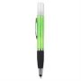 Geeko Sanitiser Blue Ink Pen With Stylus Colour: Green