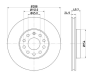 Stone Brake Disc Front BR12520