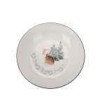Plate Deep Porcelain. 20XH4.5CM - Bambi