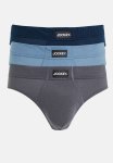 Jockey 3 Pack Plain Fashion Brief - Midnight Navy fresh Coast obsidian