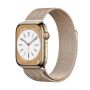 Metal Milanese Watch Band With Magnetic Clasp - Gold