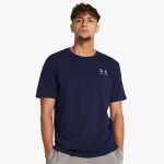 Under Armour Men's Sport Style Left Chest Short Sleeve Tee 410 Navy - 10XL