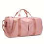 Large Nylon Travel Duffle Bag Sports Gym Bag With Shoe Compartment And Wet/dry Pocket For Fitness And Weekend Getaways