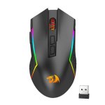 Redragon Trident Pro Tri-mode Wireless Rgb Gaming Mouse 8000 Dpi