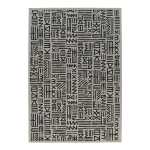 Mural White With Black Rug - 3.4M X 2.4M