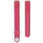 Fitbit Alta Silicon Band - Adjustable Replacement Strap - Pink Small