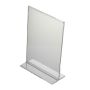Mr Plastic Double Sided Menu Holder A5 Portrait Box Of - 10