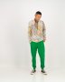 Mens Bandana Print Mesh Bomber Jacket - XS
