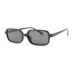 Black Square Smoke Sunglasses