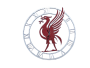 Silver Roman Numeric Liverpool Clock