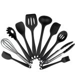 Nonstick Silicone Kitchen Utensils Set - 10-PIECE