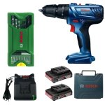 Bosch - Impact Drill Kit GSB-180-LI With 15 Piece Mini-x-line Mixed Bit Set