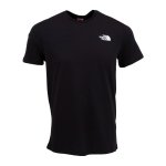 The North Face Men's Explore Black red T-Shirt