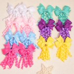 2PCS Cut Fashion Bow Hair Clips Simple And Cute Stylish And Versatile Perfect For Holidays Birthdays Parties Dressing Up Hair Ac