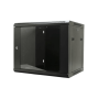 12U 600MM IP54 Wall Mount Cabinet With Glass Door ZELIIP-12U/600/IP54/GD