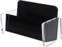 Acrylic Business Card Case Square Name Engraved Business Card Holders