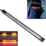 5W 12V 300LM Red+yellow Light 32 LED Brake Lights For Motorcycle Cable LENGTH:50CM