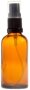 Essentially Natural Amber Glass Bottle With Spritzer - 50ml