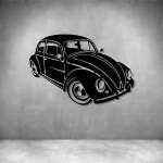 Volkswagen Beetle 2 - Grey L 600 X H 400MM