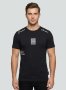 Coveri Mens Short Sleeve Tee Black - 10XL