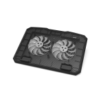 2 Fan Cooler Notebook Stand