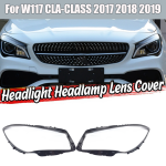 Mercedes Benz Cla W117 17-20 Headlight Replacement Lens With Logo A1179069900DDZ - Right Side