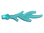 Parts Wave Rounded Straight With Bar End Castle Dragon Flame Seaweed Water 6126B - Trans-light Blue