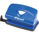 Rexel V210 Value 2-HOLE Punch – Blue 10 Sheet – 110216BU