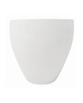 Rustic Ellipse Japi Planter Click For Details - Medium JVIR57 56CM Width X 55CM Height Off White
