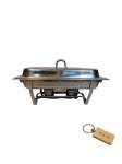 Elegance Smte Stainless Steel 10-LITER Chafing Dish Elevate Your Events With With Keychain