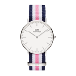 Classic Southampton Silver Eggshell White 36MM Watch