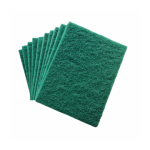 Green Scouring Pads 10 Pack 21CM X 14CM - At A Discount