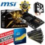 Intel Msi Big Bang Xpower II Motherboard Core I7 4930K Six Core Cpu Corsair 16GB DDR3 1600MHZ RAM Nzxt Respire T40 Compact Cpu Cooler