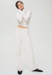 Baggy High Jeans - White
