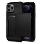 Spigen Iphone 12 Pro Premium Slim Armor Card Case Black