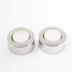 - Set Of 2 Diamond Tealight Small