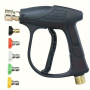 4350 Psi High-pressure Washer Gun With 5 Color-coded Nozzle Tips