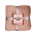 Luxury Plush Plain 200X240CM Blanket