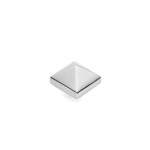 Piramide Silver Interchangeable Top - 8MM