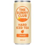 Sunny Club Peach Hard Iced Tea - Single