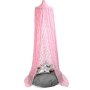 Hanging Canopy Tent - Lace Pink