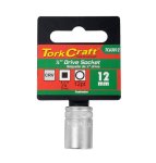 Tork Craft Socket 12MM 1 4" Crv 12PT