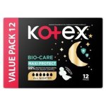 Kotex Bio-care All Night Maxi Pads 12 Pack