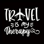 Easy-apply Airplane Travel Iron-on Heat Transfer Decal - Diy T-Shirt & Pillow Customization Washable Polyester Sticker
