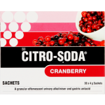 Citro-Soda Effervescent Granules Cranberry 30 Sachets