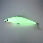 Glow-in-the-dark Minnow Fishing Lure 8CM 8G - Floating Hard Bait For Freshwater Night Fishing Ideal For Bass & Perch