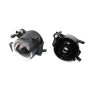 1PAIR Front Bumper Fog Light Frame Fog Light Grille Compatible With Citroen