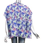 Kids Cape Blue With Butterflies Hook & Loop